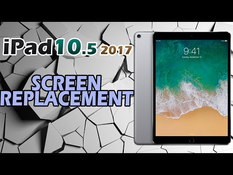 iPad Mini 4 A1538 Gold Display + Battery replacement change easy way (Reparatur)